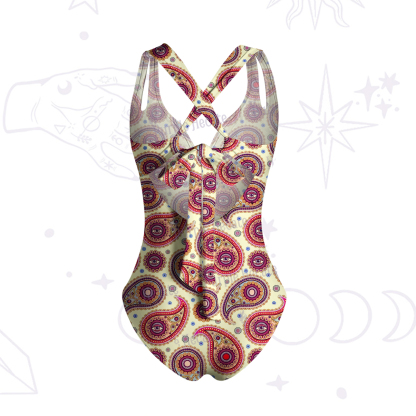 Purplehecate Mystic Paisley Dream One-Piece Swimsuit