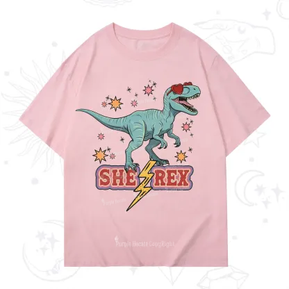 Purplehecate She Rex Dinosaur T-Shirt