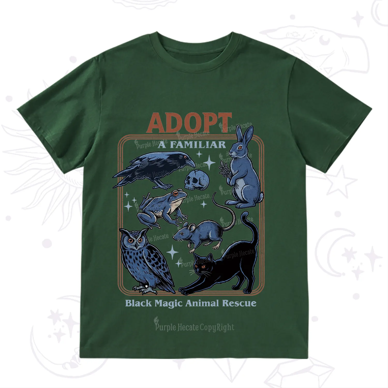Purplehecate Adopt a Familiar T-Shirt