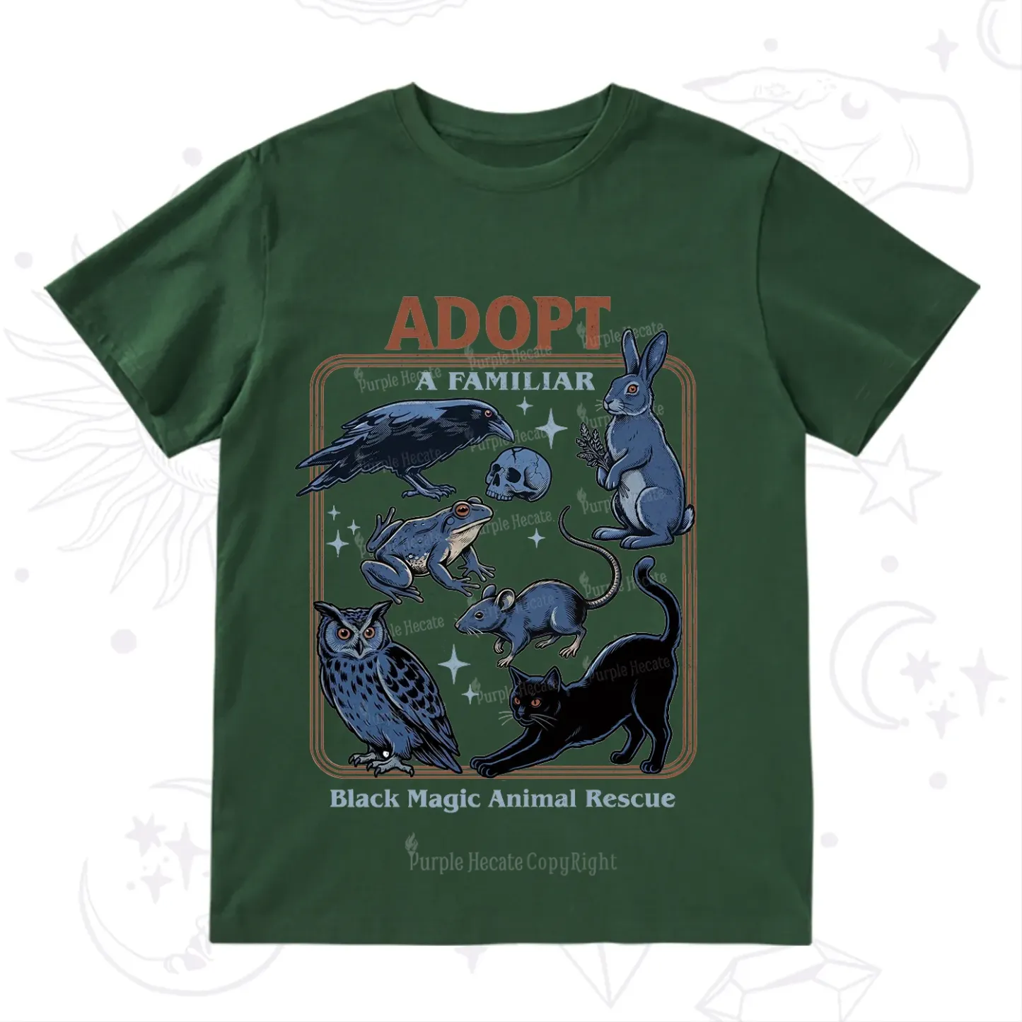 Purplehecate Adopt a Familiar T-Shirt