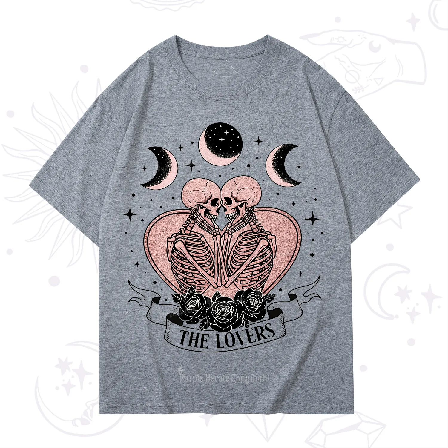 Purplehecate The Lovers of Skeletons T-Shirt
