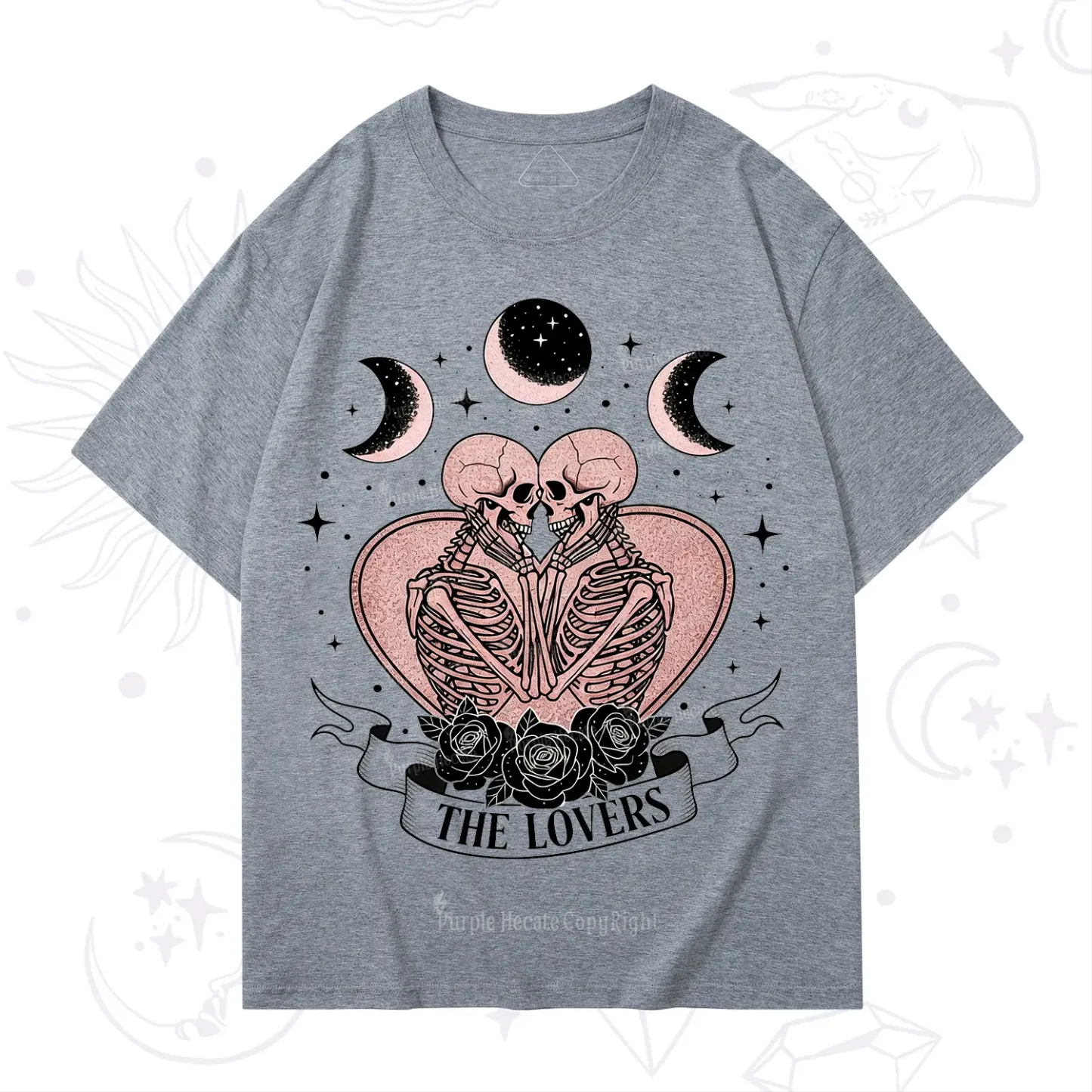 Purplehecate The Lovers of Skeletons T-Shirt