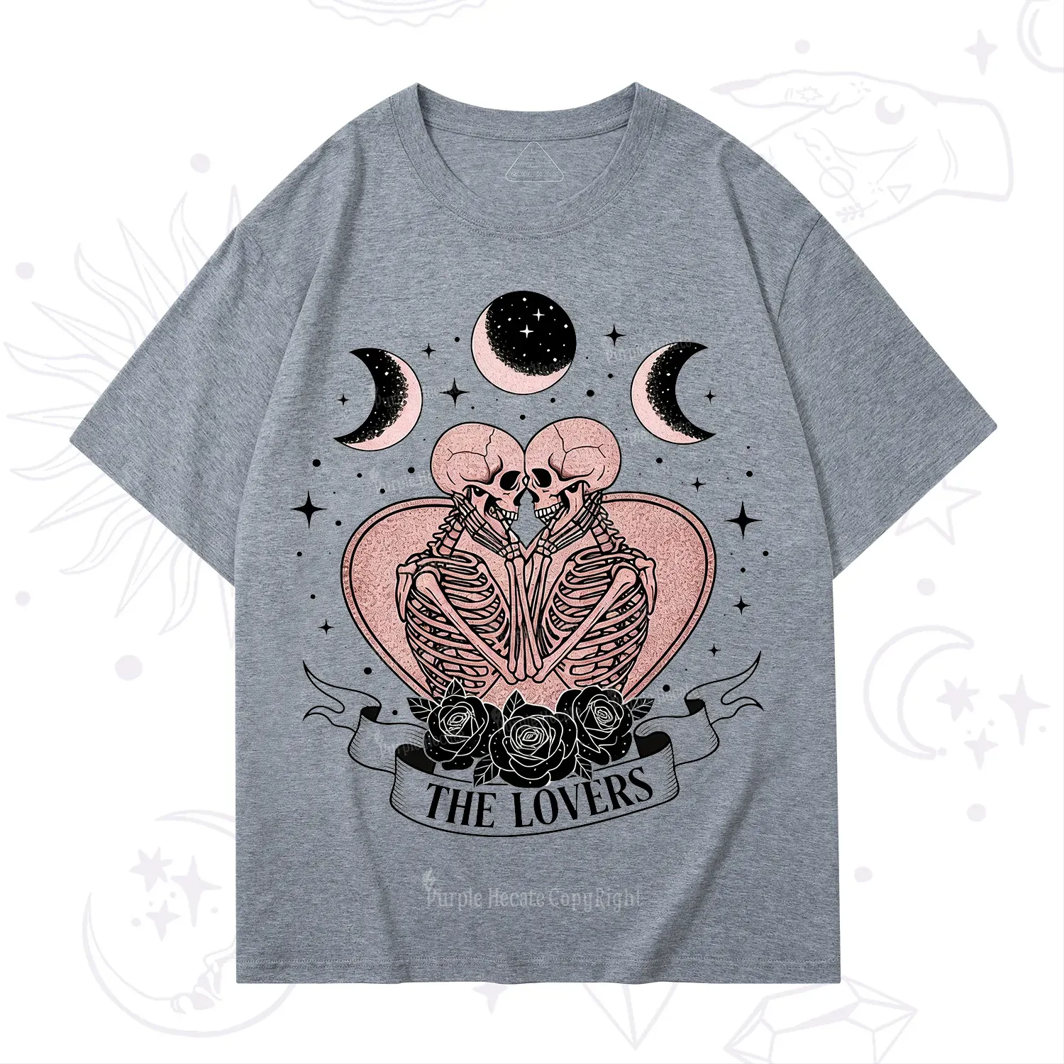 Purplehecate The Lovers of Skeletons T-Shirt