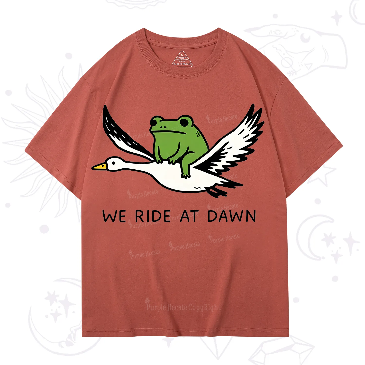 Purplehecate We Ride at Dawn T-Shirt