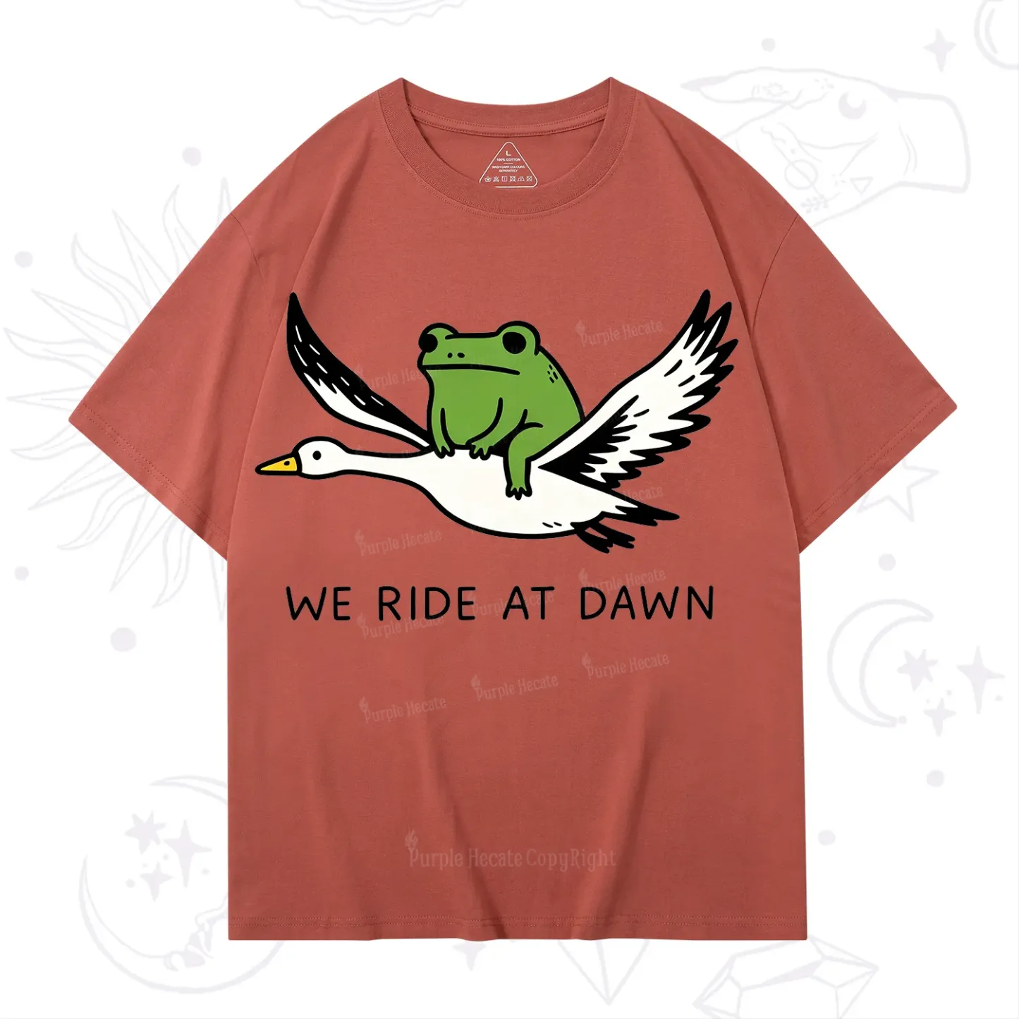 Purplehecate We Ride at Dawn T-Shirt