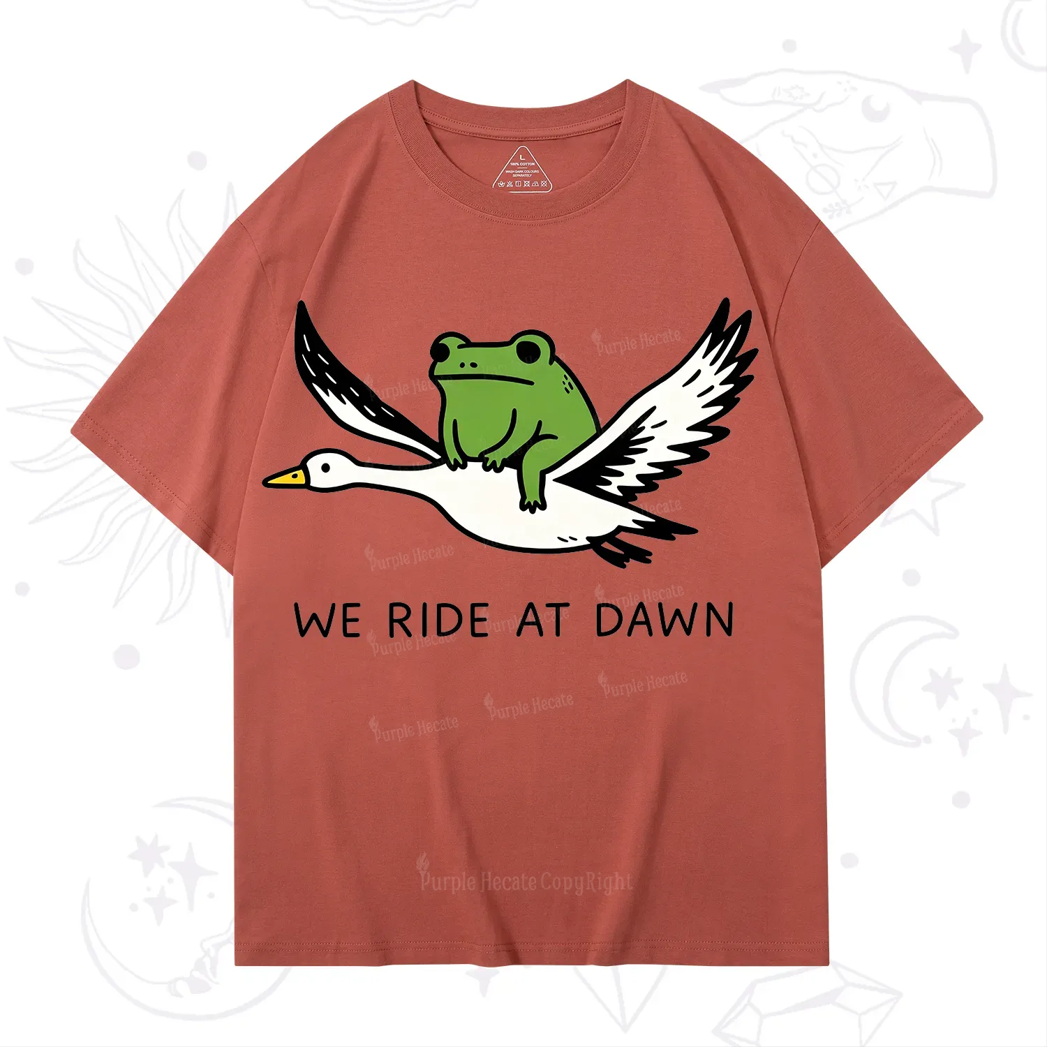 Purplehecate We Ride at Dawn T-Shirt