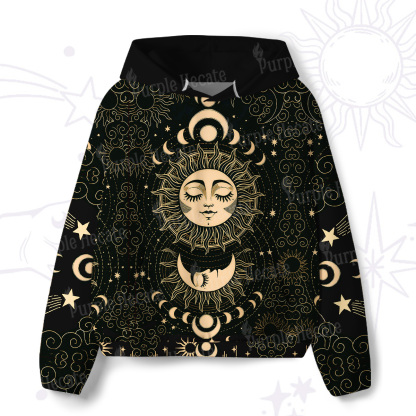 Purplehecate Lunar Eclipse All-Over Print Hoodie