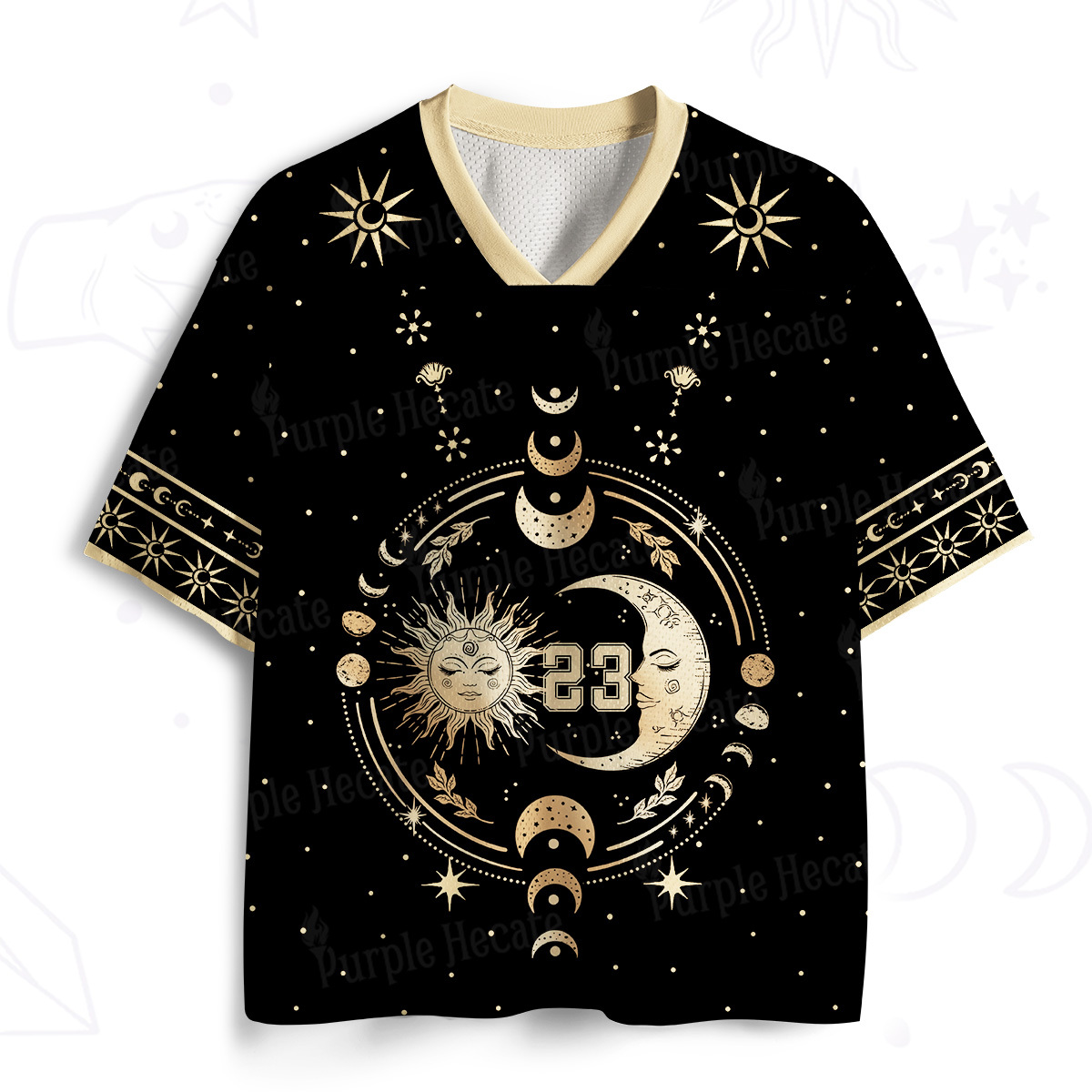 Purplehecate Celestial Sun and Moon Mesh Jersey