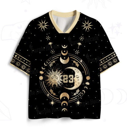 Purplehecate Celestial Sun and Moon Mesh Jersey