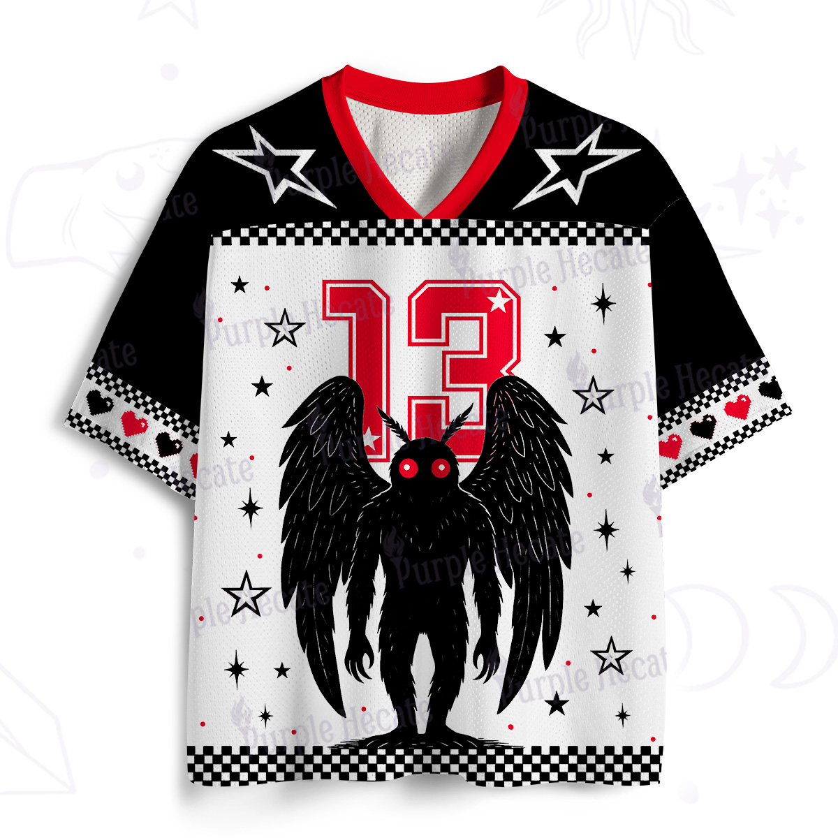 Purplehecate The Mothmen Mesh Jersey