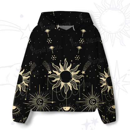 Purplehecate Solar Oracle All-Over Print Hoodie
