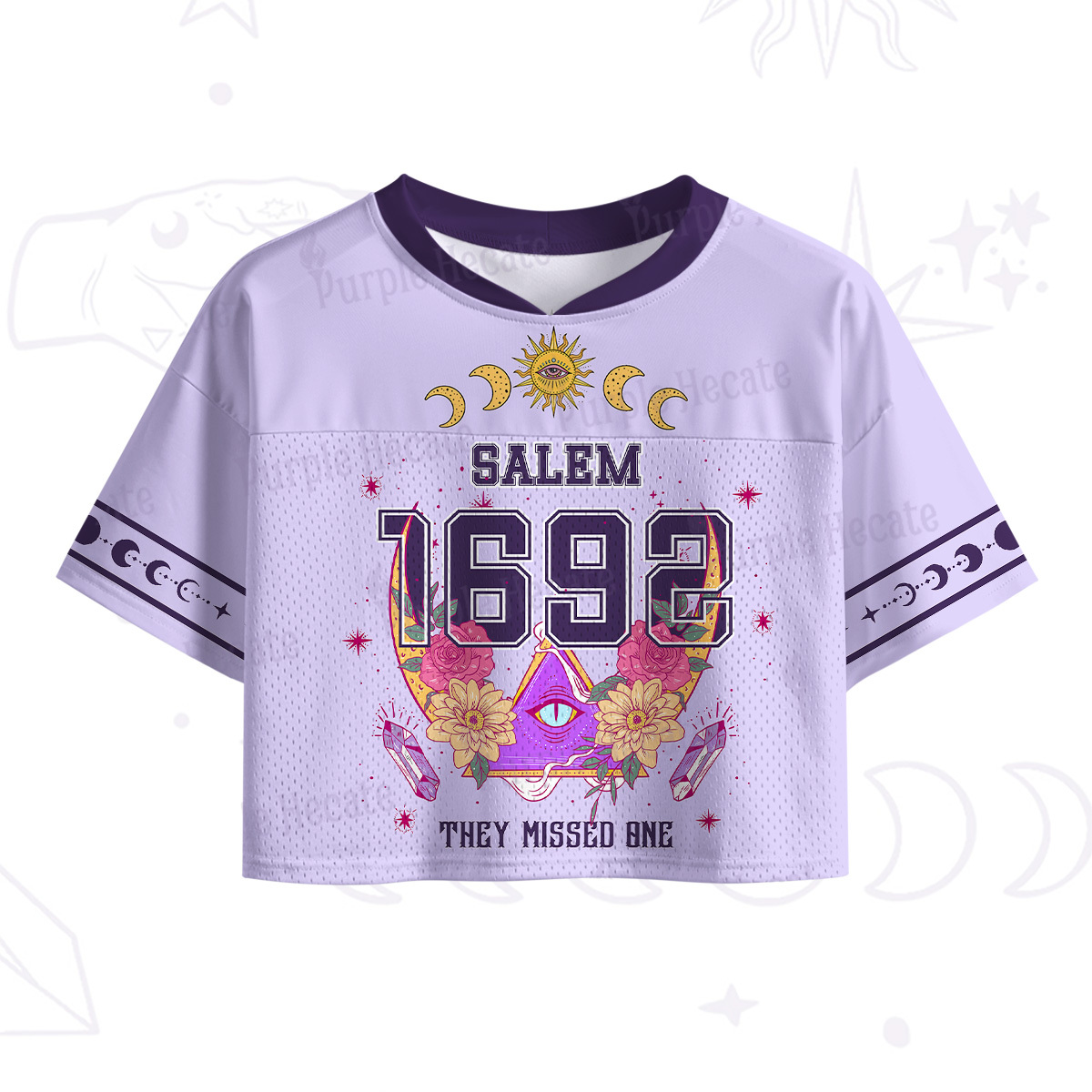 Purplehecate Salem 1692 They Missed One Crop Sports Jersey