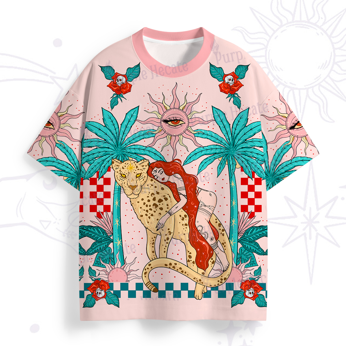 Purplehecate In My Delulu Era All Over Print T-Shirt