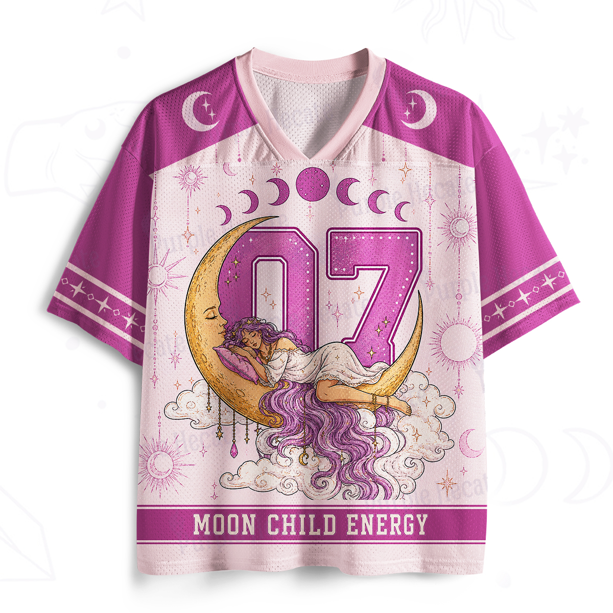 Purplehecate Moon Child  Energy Mesh Jersey
