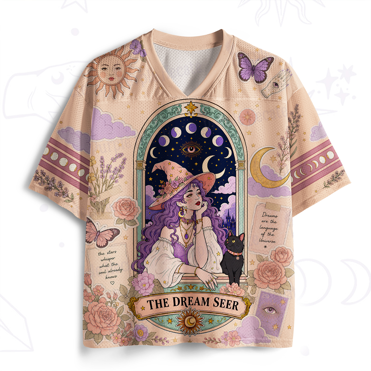 Purplehecate The Dream Seer Witch Mesh Jersey