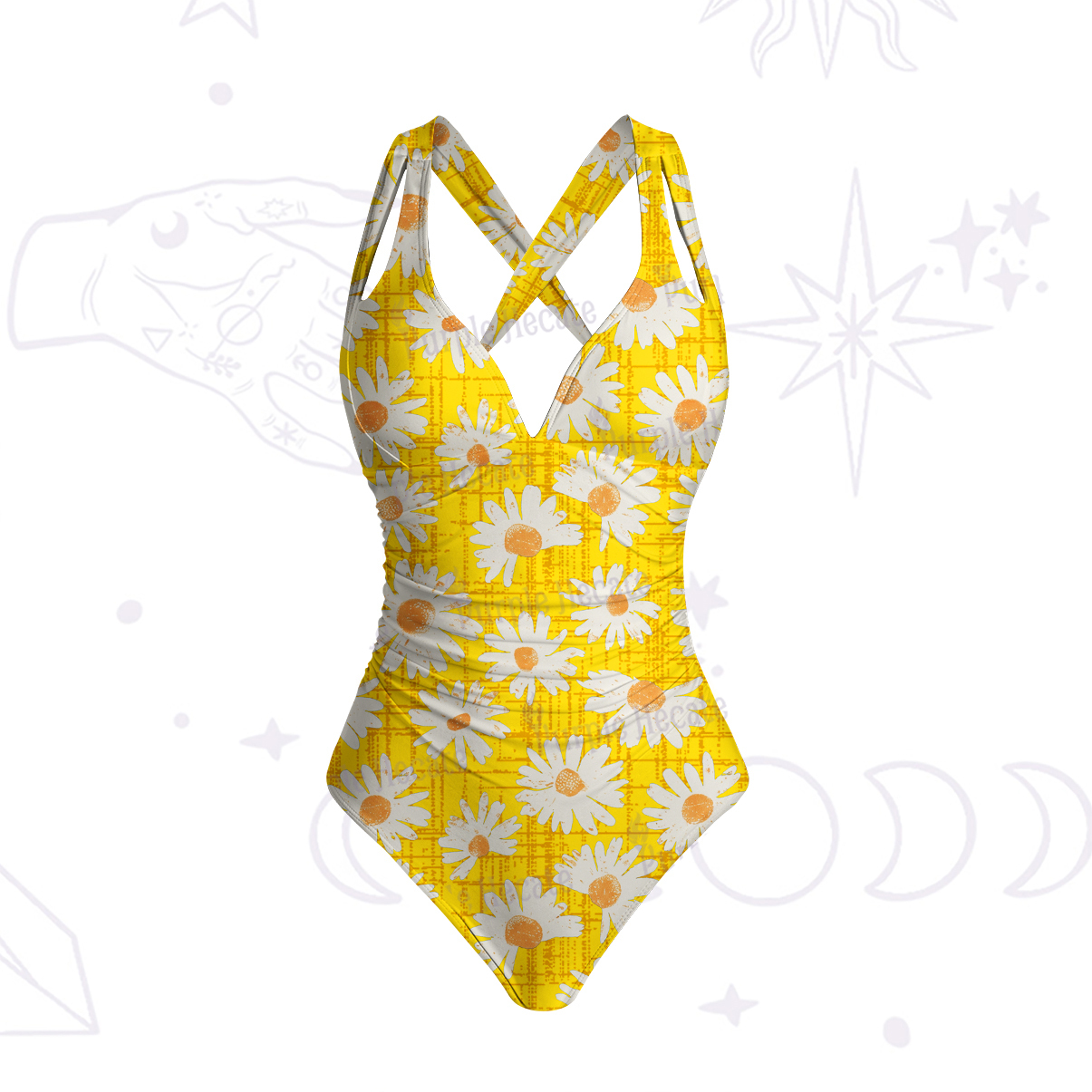 Purplehecate Daisy Daydream One-Piece Swimsuit