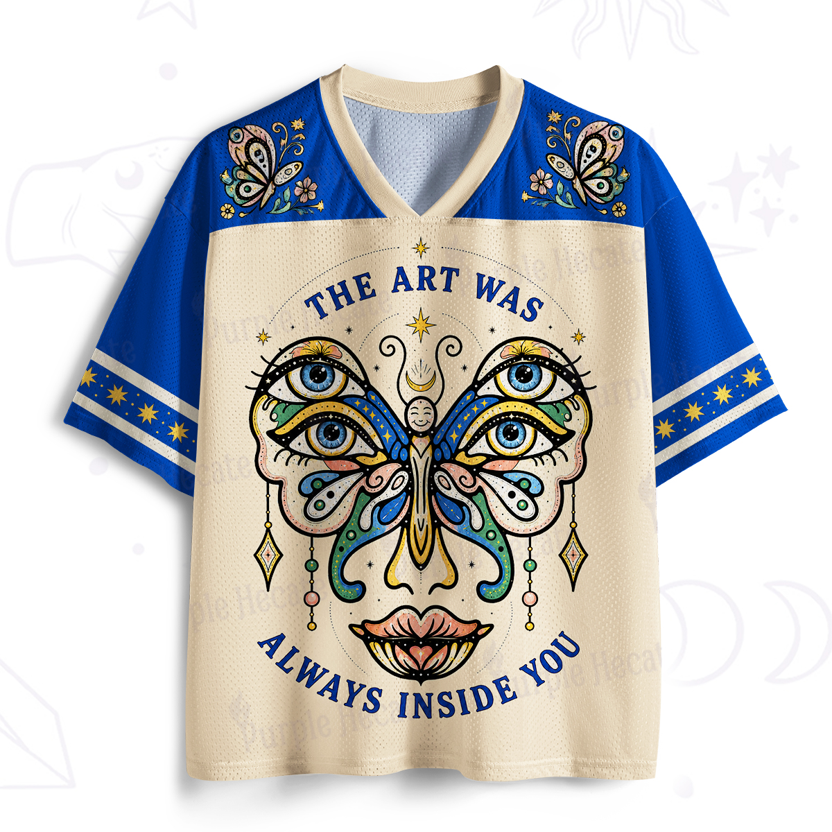 Purplehecate The Art Was Always Inside You Mesh Jersey