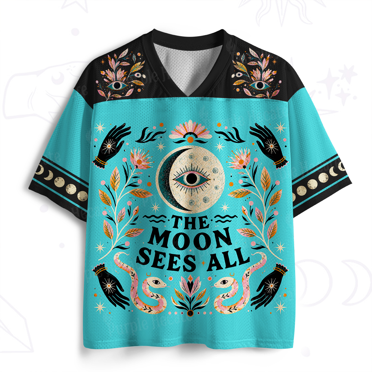 Purplehecate The Moon Sees All Mystic Mesh Jersey