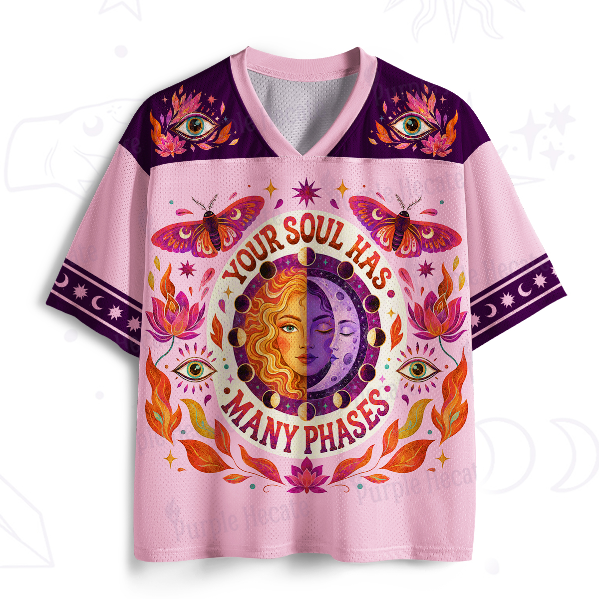 Purplehecate Your Soul Has Many Phases Mesh Jersey