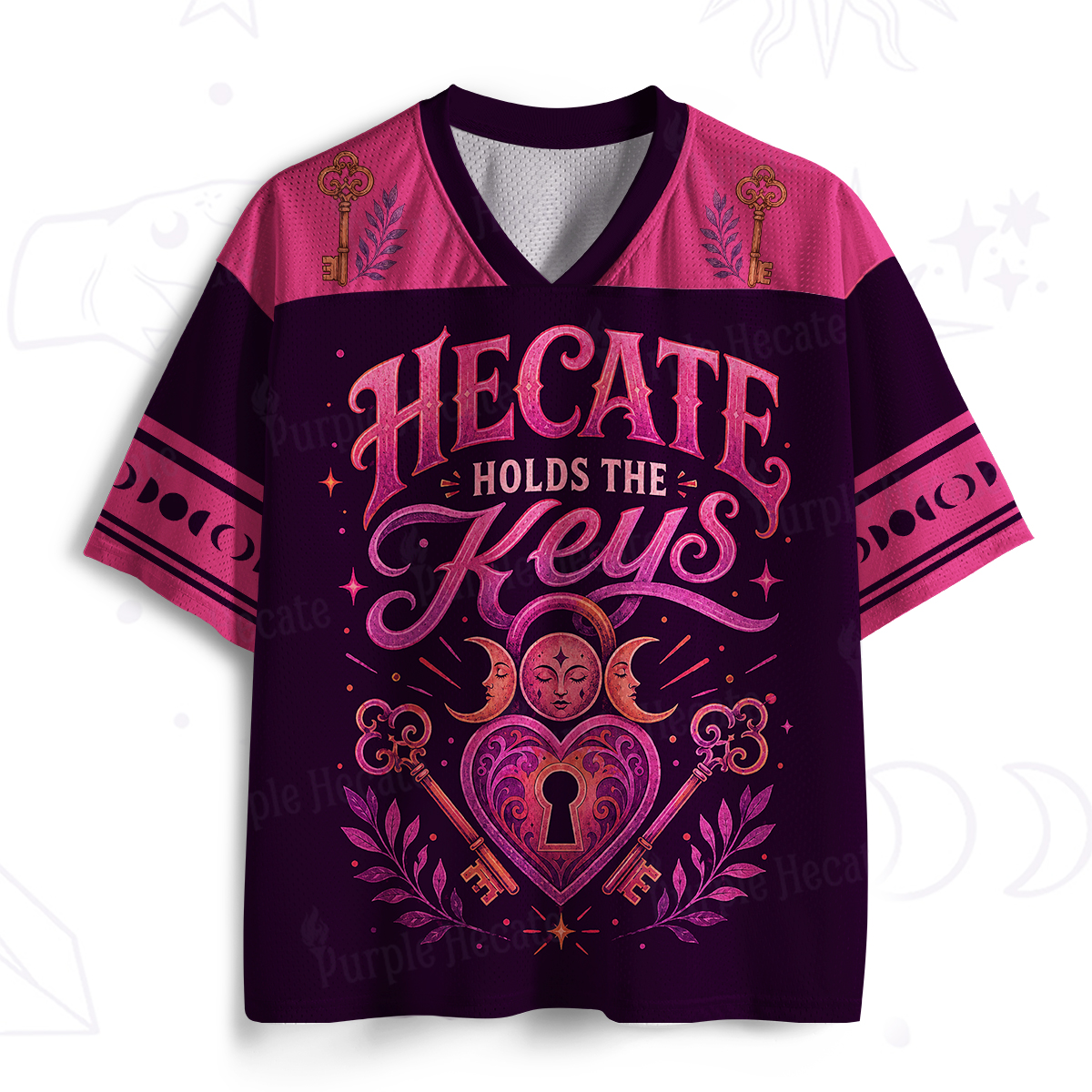 Purplehecate Hecate Holds the Keys Mesh Jersey
