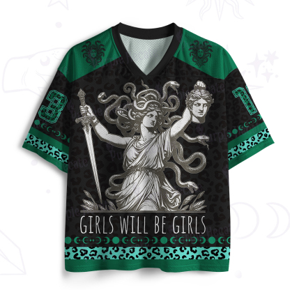 Purplehecate Girls Will Be Girls Medusa Mesh Jersey