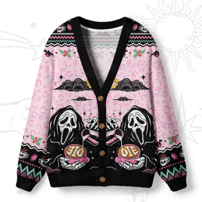Purplehecate The You Can Learn Latte Art Ugly Cardigan Sweaters
