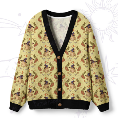 Purplehecate The Frog Ugly Cardigan Sweaters
