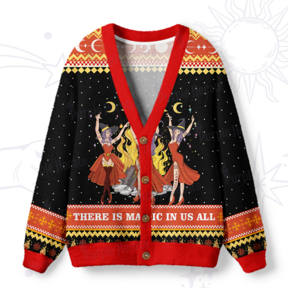 Purplehecate There Is Magic In Us All Ugly Cardigan Sweaters