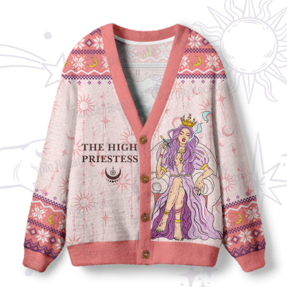 Purplehecate The High Priestess Ugly Cardigan Sweaters