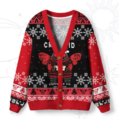 Purplehecate Holiday Monster Mug Ugly Cardigan Sweaters