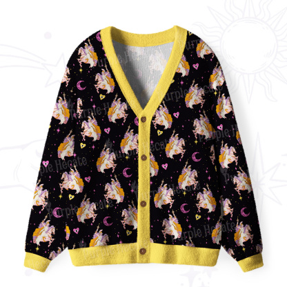 Purplehecate The Audacity Ugly Cardigan Sweaters