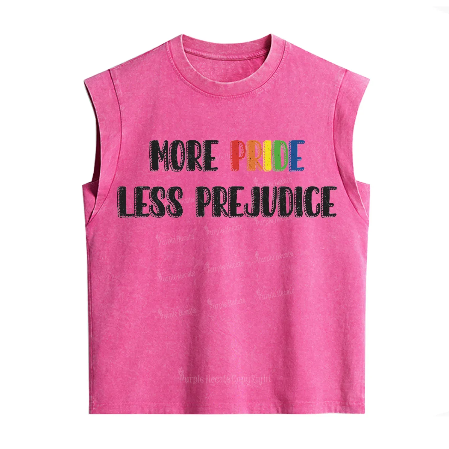 Purplehecate More Pride Less Prejudice Vintage Washed Tank
