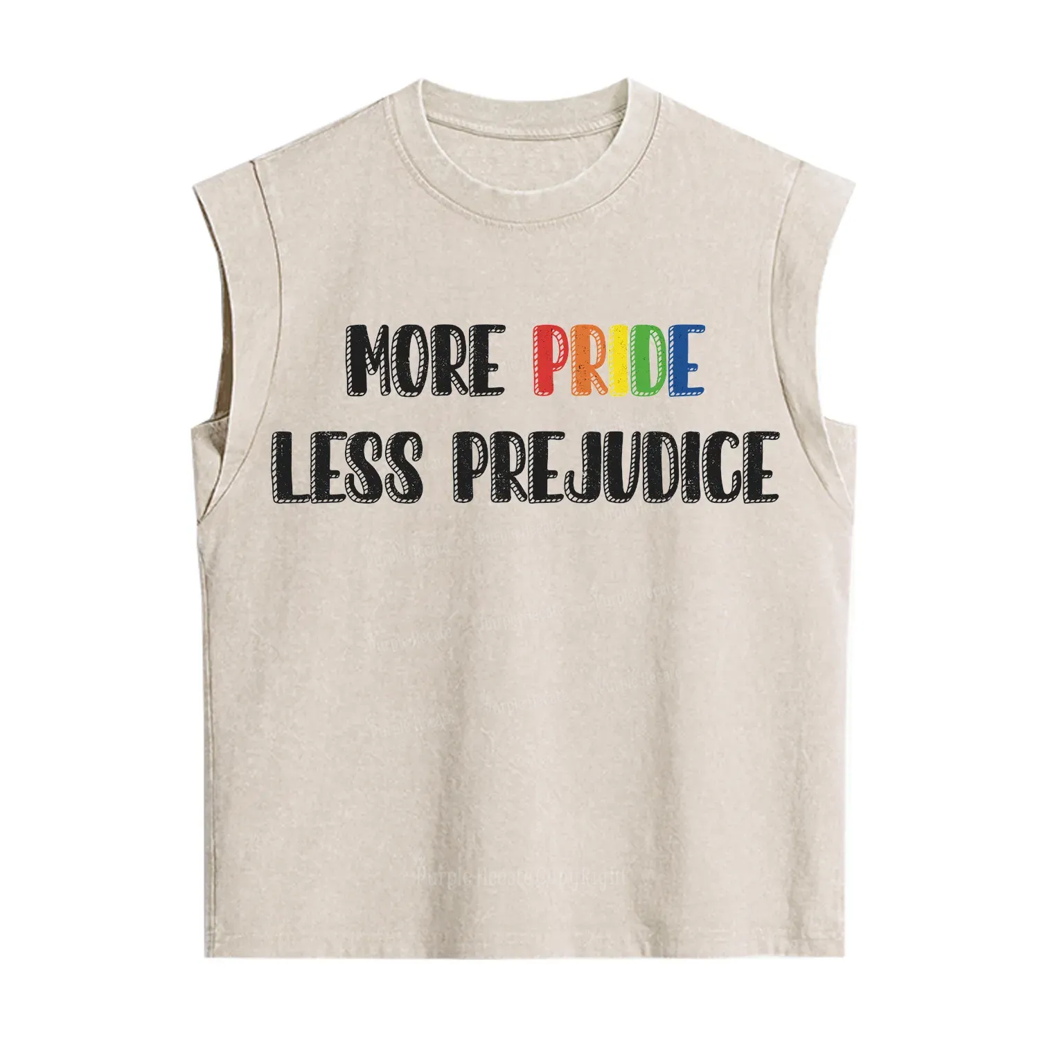 Purplehecate More Pride Less Prejudice Vintage Washed Tank