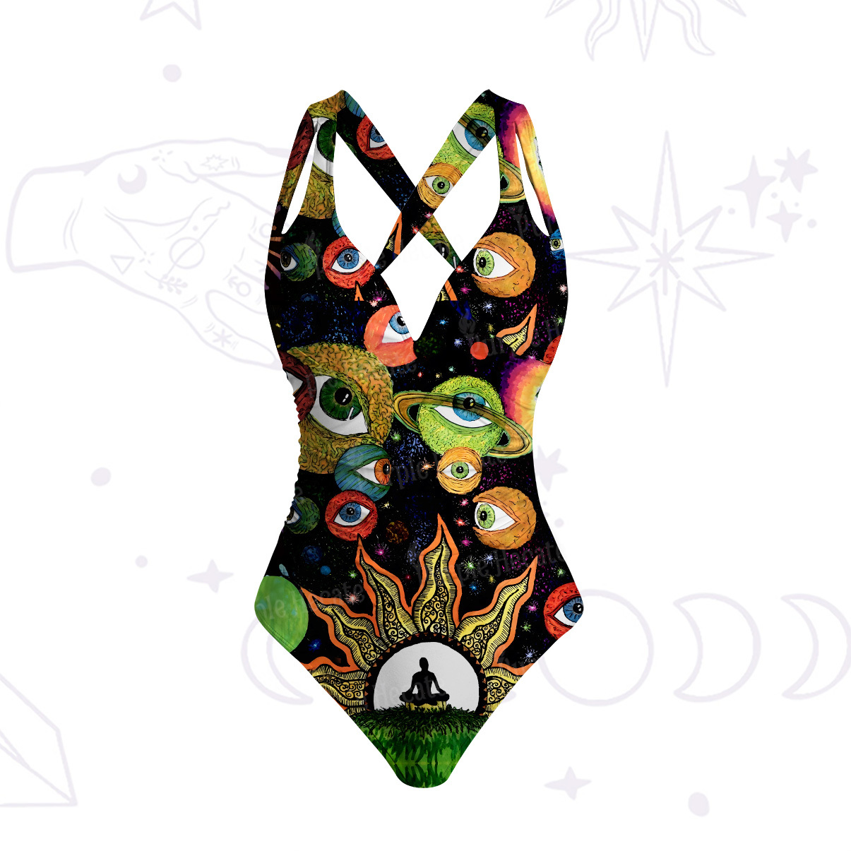 Purplehecate Inner Vision One-Piece Swimsuit