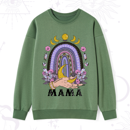 Purplehecate Gothic Mama Rainbow Sweatshirt
