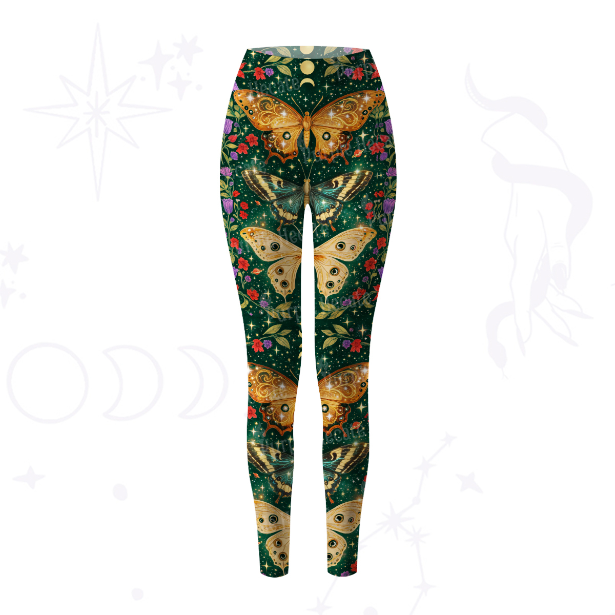 Magic Purplehecate Mystical Tarot Yoga Pants