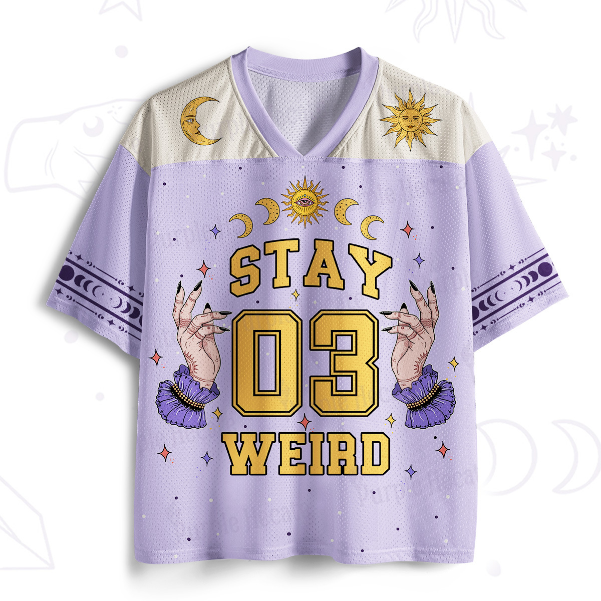 Purplehecate Be the Good See the Good Mesh Jersey