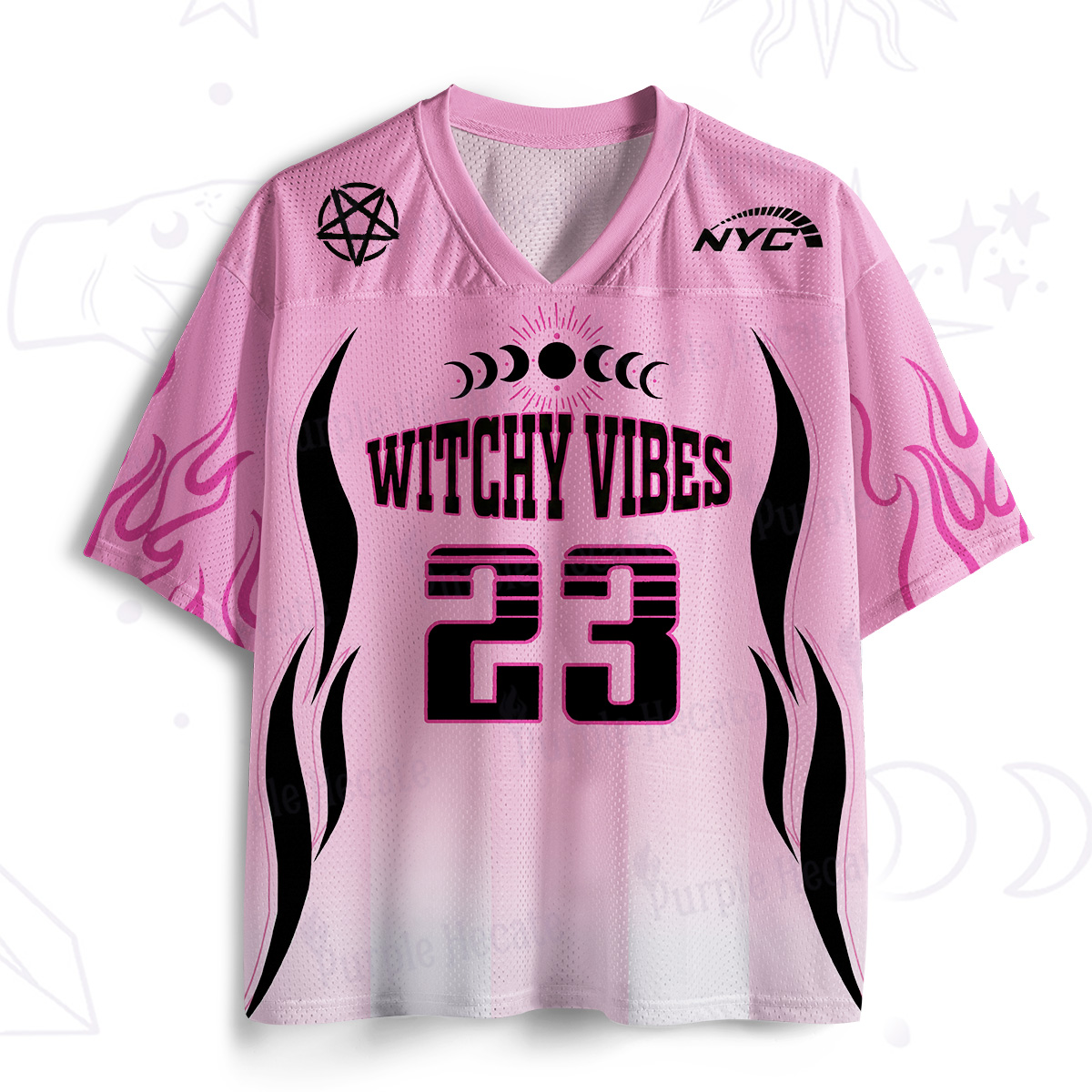 Purplehecate Witchy Vibes Mesh Jersey