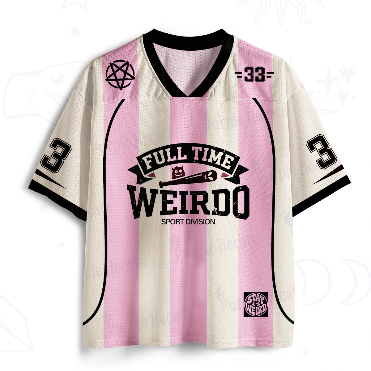 Purplehecate Full Time Weirdo Mesh Jersey