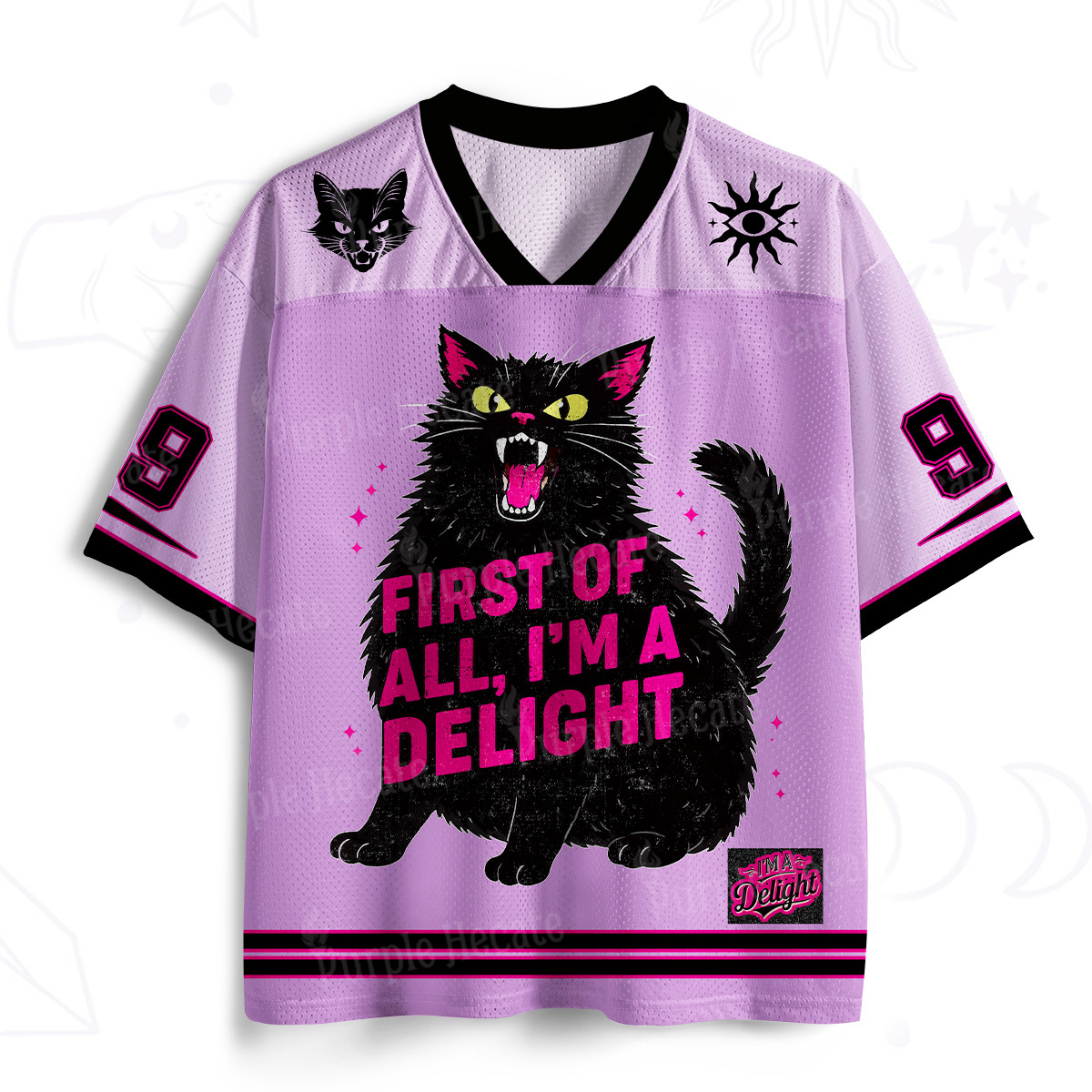 Purplehecate Be the Good See the Good Mesh Jersey