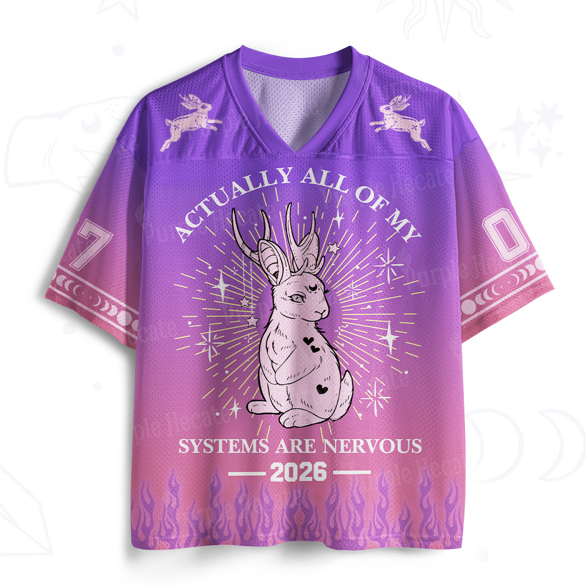 Purplehecate Be the Good See the Good Mesh Jersey