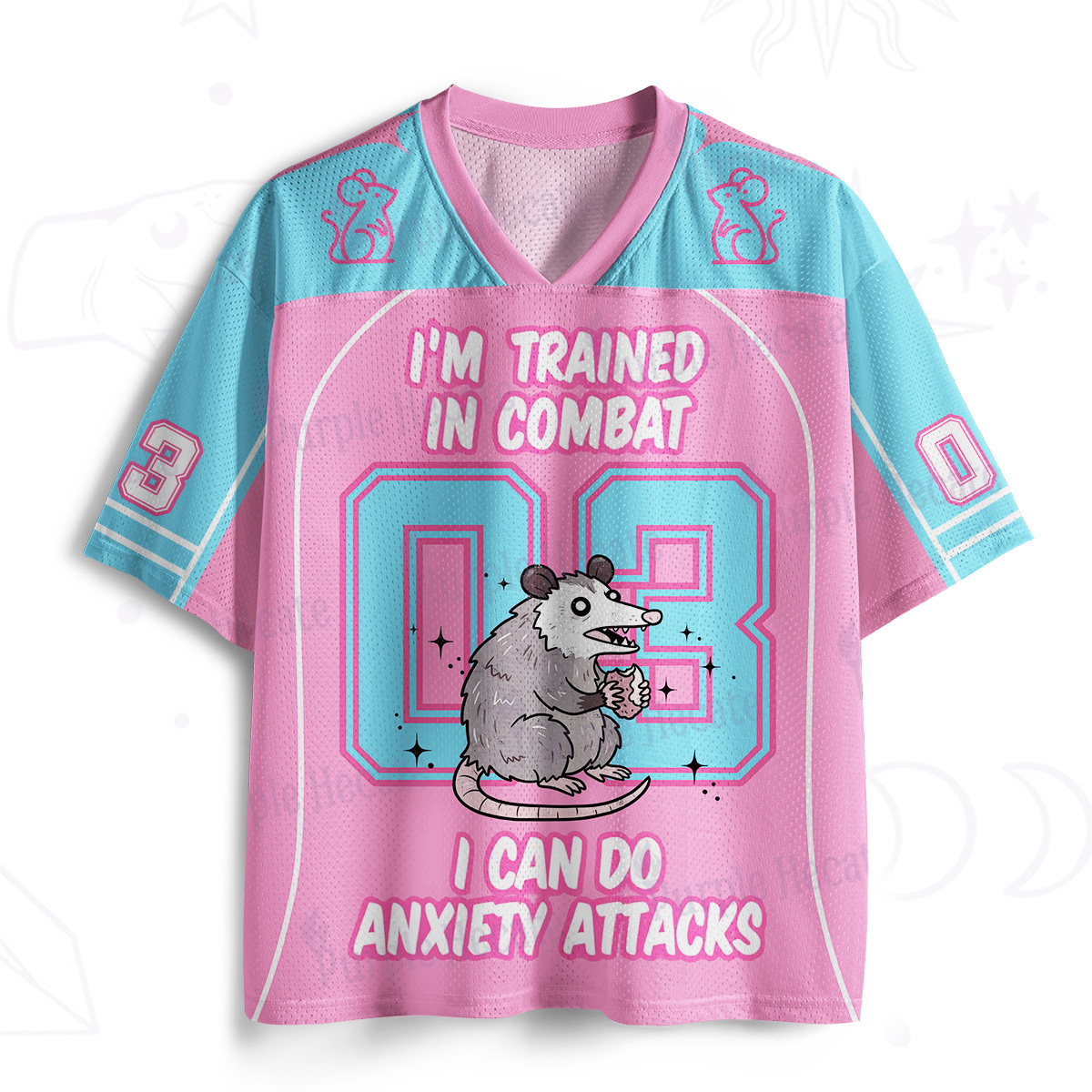 Purplehecate Be the Good See the Good Mesh Jersey