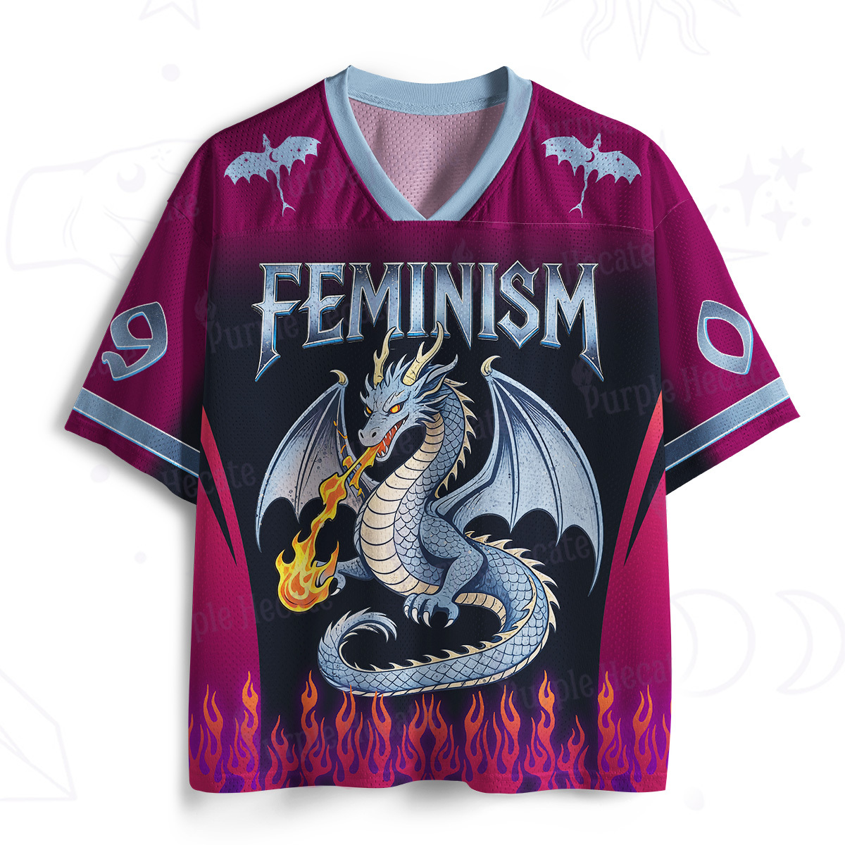 Purplehecate Be the Good See the Good Mesh Jersey