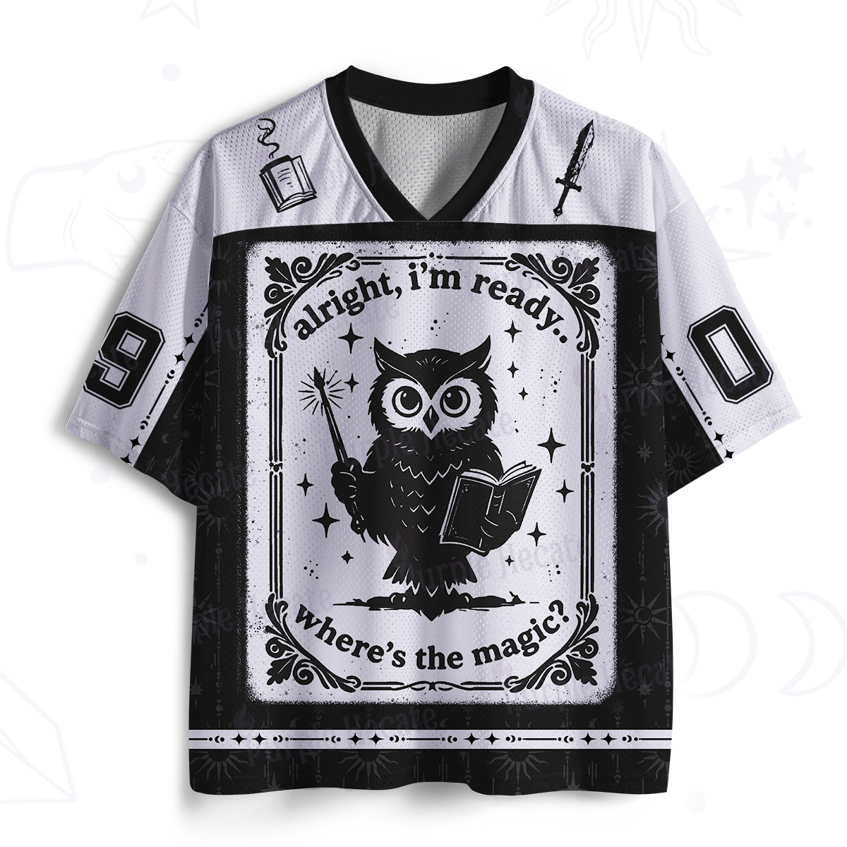 Purplehecate Okay I'm Here Where's The Magic Mesh Jersey
