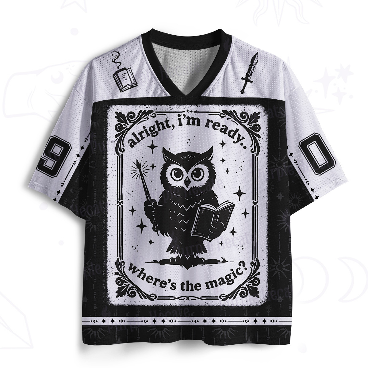 Purplehecate Okay I'm Here Where's The Magic Mesh Jersey