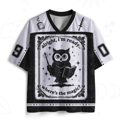 Purplehecate Okay I'm Here Where's The Magic Mesh Jersey