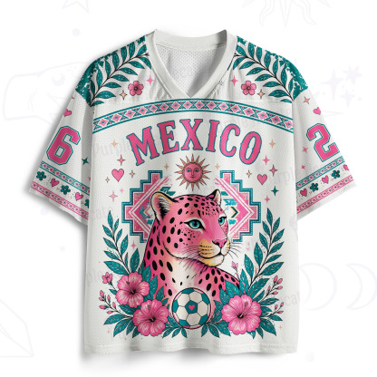 Purplehecate Mexico Wild Jaguar Mesh Jersey
