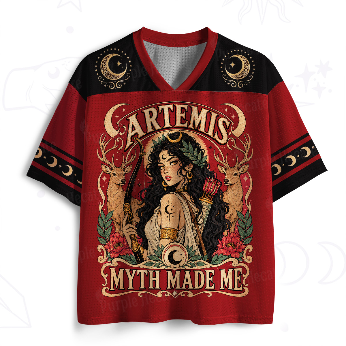 Purplehecate Artemis Myth Made Me Mesh Jersey
