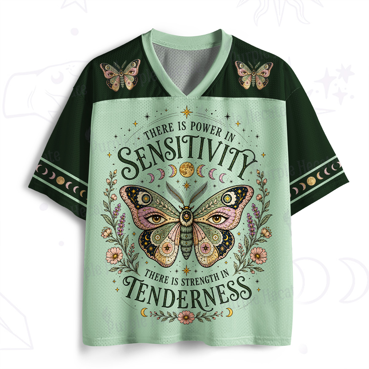Purplehecate There is Power in Sensitivity Mesh Jersey