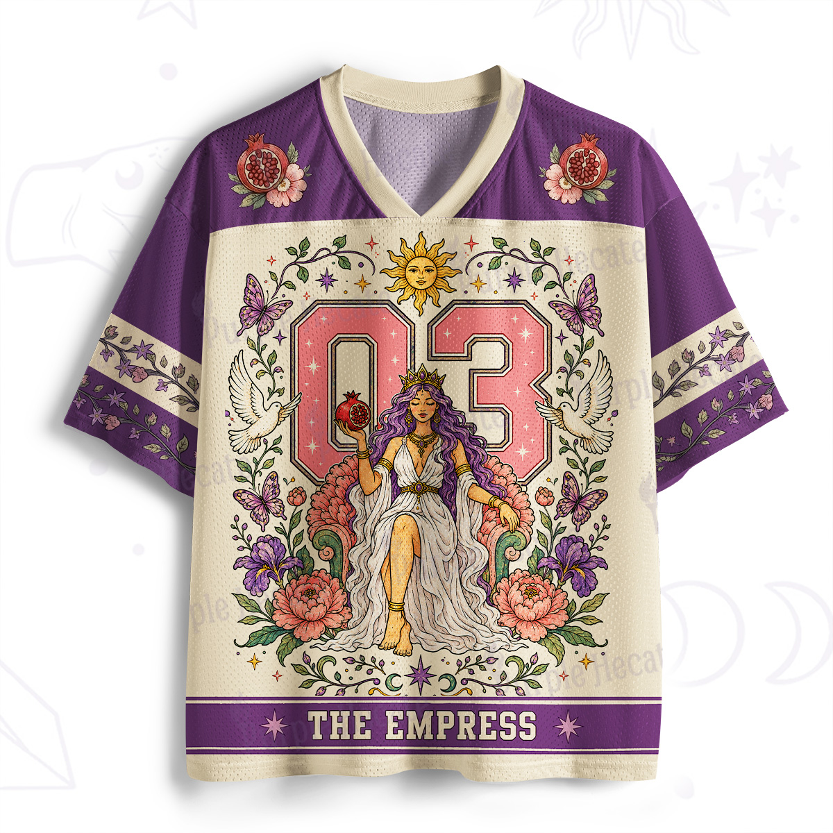 Purplehecate The Empress Tarot Mesh Jersey